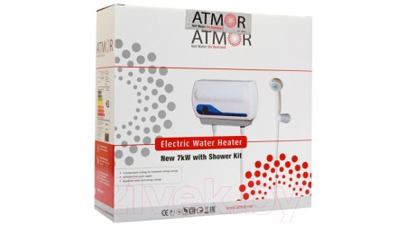 Проточный водонагреватель Atmor New 7кВт (3705027/3520208)