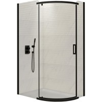 Душевой уголок New Trendy New Komfort Black K-0471 (120x85)