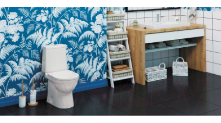 Унитаз напольный Sanita Next Luxe SL DM NXTSLCC01040622