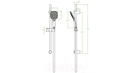 Душевой гарнитур Laveo NLZ61A1