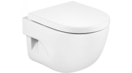Унитаз подвесной Roca N-Meridian Compact A346248000 + 8012AC00B
