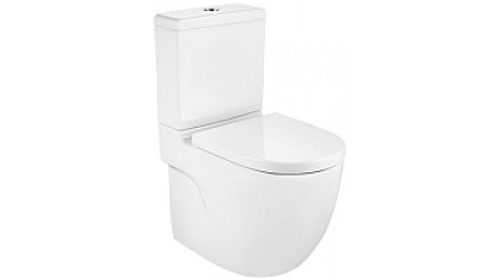 Унитаз напольный Roca N-Meridian Compacto 342248000 + 34124A000 + 8012AB004