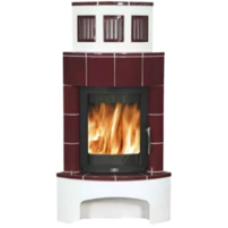 Печь-камин ABX Normandie (бордовый)