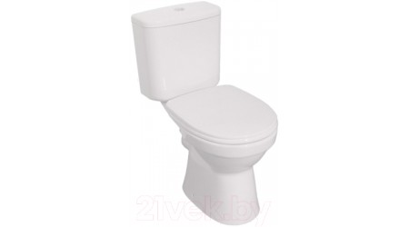 Унитаз напольный VitrA Norm Fit / 9844B099-7200 (с сиденьем теромопласт)