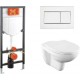 Унитаз подвесной с инсталляцией VitrA Norm Fit L-box / 9773B099-7207