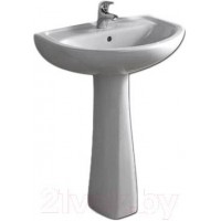 Умывальник VitrA Normus 55 / 9600B003-7650 (с пьедесталом)
