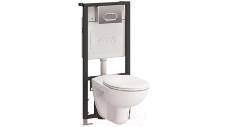 Унитаз подвесной с инсталляцией VitrA Normus (9773B003-7202)