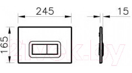 Унитаз подвесной с инсталляцией VitrA Normus (9773B003-7202)