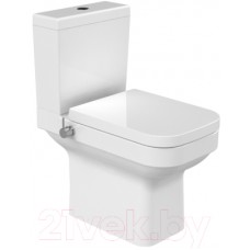 Унитаз напольный CeraStyle Noura WC00417SH00 + CS004010100 + IM018010201200