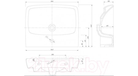 Умывальник Kolo Nova Pro M31156000