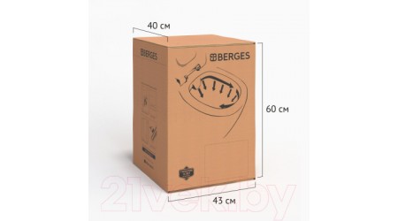 Унитаз подвесной с инсталляцией Berges Novum 525 / 043308
