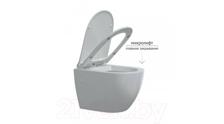Унитаз подвесной с инсталляцией Berges Novum 525 Soft Touch 043280