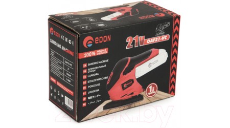 Дельтавидная шлифовальная машина Edon OAF21-VC + LIO/OAF21-2.0A/h + ЗУ OAF21-400CB / 1001010613/2