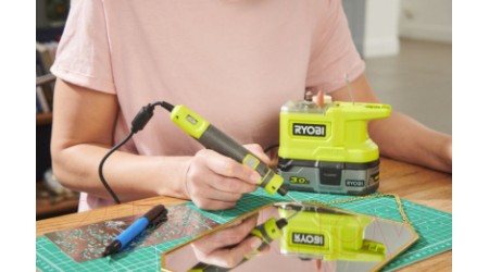 Прямая шлифовальная машина Ryobi One + RRT18-0 (5133004939)