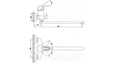Смеситель Gross Aqua Optima 7518511C-35F 