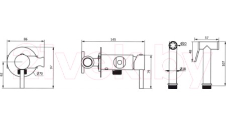 Смеситель Damixa Option 217000000 