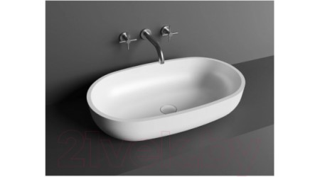 Умывальник Umy Home Ora 64 / UM20321RF (U-Solid, матовый черный)