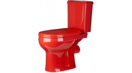 Унитаз напольный Оскольская керамика Ирида Стандарт (красный)