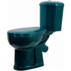 Унитаз напольный Оскольская керамика Дора (зеленый)
