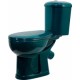 Унитаз напольный Оскольская керамика Дора (зеленый)