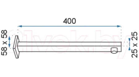Верхний душ REA P0650