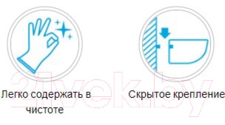 Унитаз подвесной Deante Peonia CDE DZPW