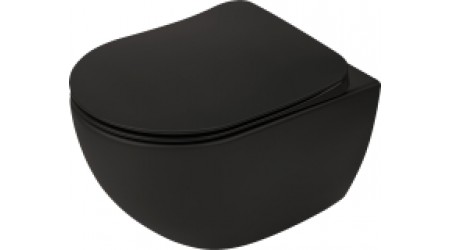 Унитаз подвесной Deante Peonia Nero CDEDNZPW