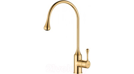 Смеситель Invena Pingo BZ-55-L09-L (золото) 