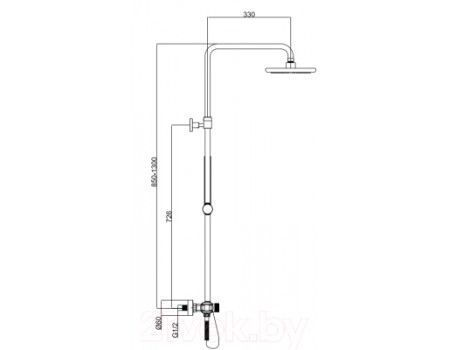 Душевая система Maxonor Pure Life PL2485