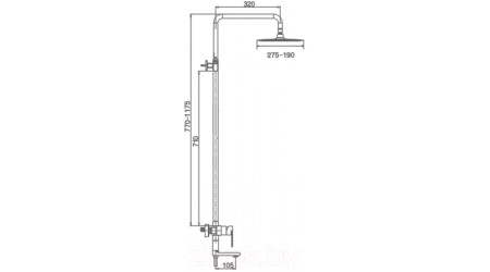 Душевая система Maxonor Pure Life PL2491