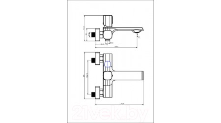 Смеситель Maxonor Pure Life PL3289 