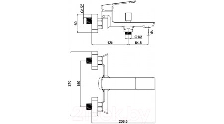 Смеситель Maxonor Pure Life PL3290 
