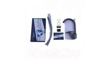 Смеситель Plstart PL4105-17 (графит) 