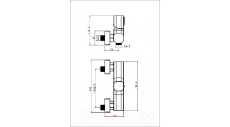 Смеситель Maxonor Pure Life PL9089-9 