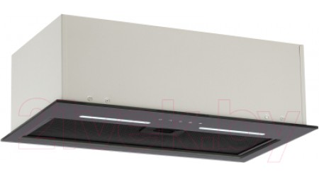 Вытяжка скрытая ZORG Platino 750 60 S (черный)