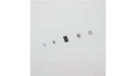 Вытяжка наклонная Lex Plaza 60 / CHAT000051 (белый)