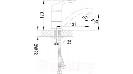 Смеситель LEMARK Plus Strike LM1107C 