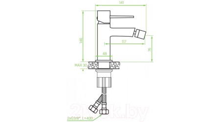 Смеситель Laveo Pola BAP032D 