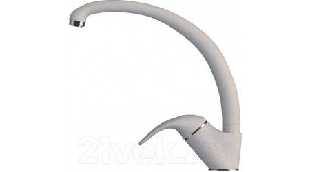 Смеситель Polygran Эко Высокий (серый) 