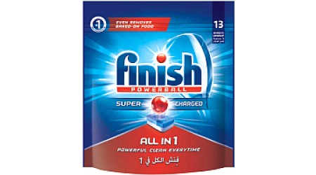 Таблетки для посудомоечных машин Finish Powerball Quantum Max (13шт)