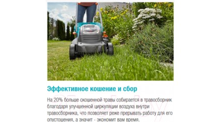 Газонокосилка электрическая Gardena PowerMax Li-18/32 (05039-55)