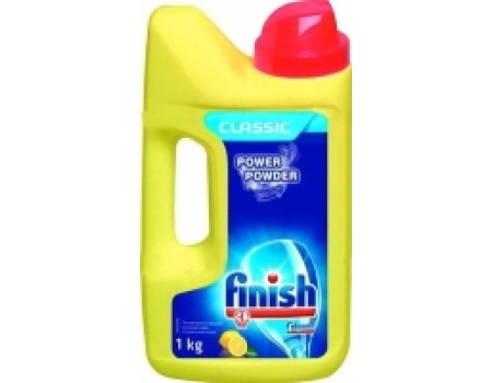 Порошок для посудомоечных машин Finish Power Powder Lemon (1кг)