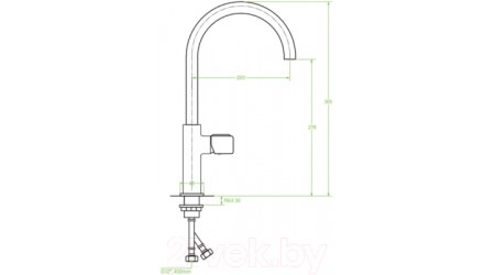 Смеситель Laveo Pretto BAO068D 