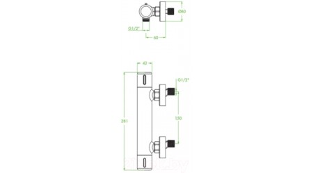 Смеситель Laveo Pretto BAO74TD 