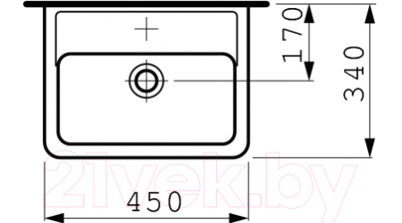 Умывальник Laufen Pro 8119510001041