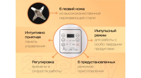 Блендер-суповарка VLK Profi 2200 (белый)