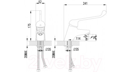 Смеситель LEMARK Project LM4606C 