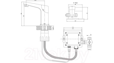 Смеситель LEMARK Project LM4650CE 