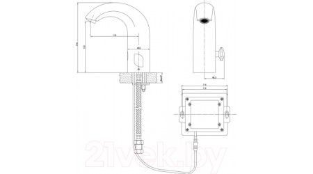 Смеситель LEMARK Project LM4656CE 