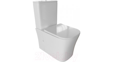 Унитаз напольный Wave Promo (белый глянец)
